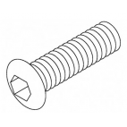 Gauge Plate Support Screw - 2175-1864